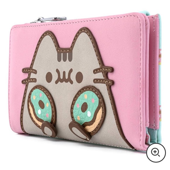 NEW Pusheen Loungefly Donut Purse and Wallet Set - Picture 11 of 16